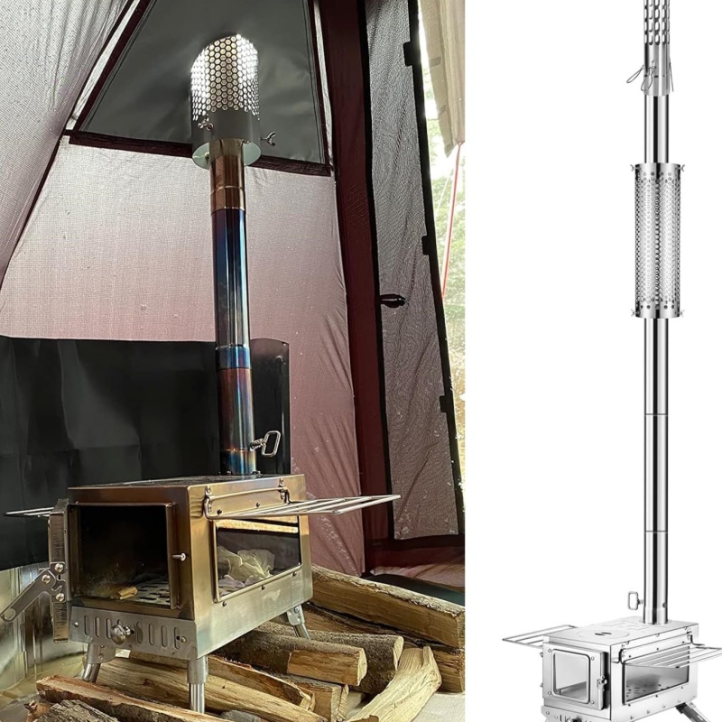 Camping Stove Pipe Stainless S - مراجعة Pipe Freeze Spray وسعره