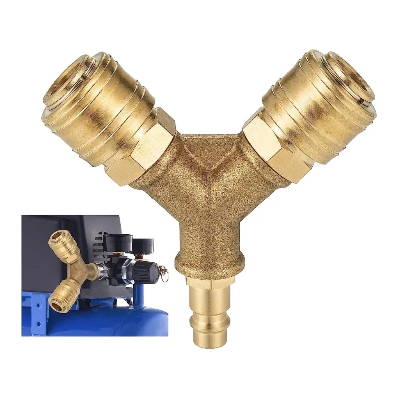 Upgraded Compressed Air Distri - مراجعة Compression Fitting Brass وسعره