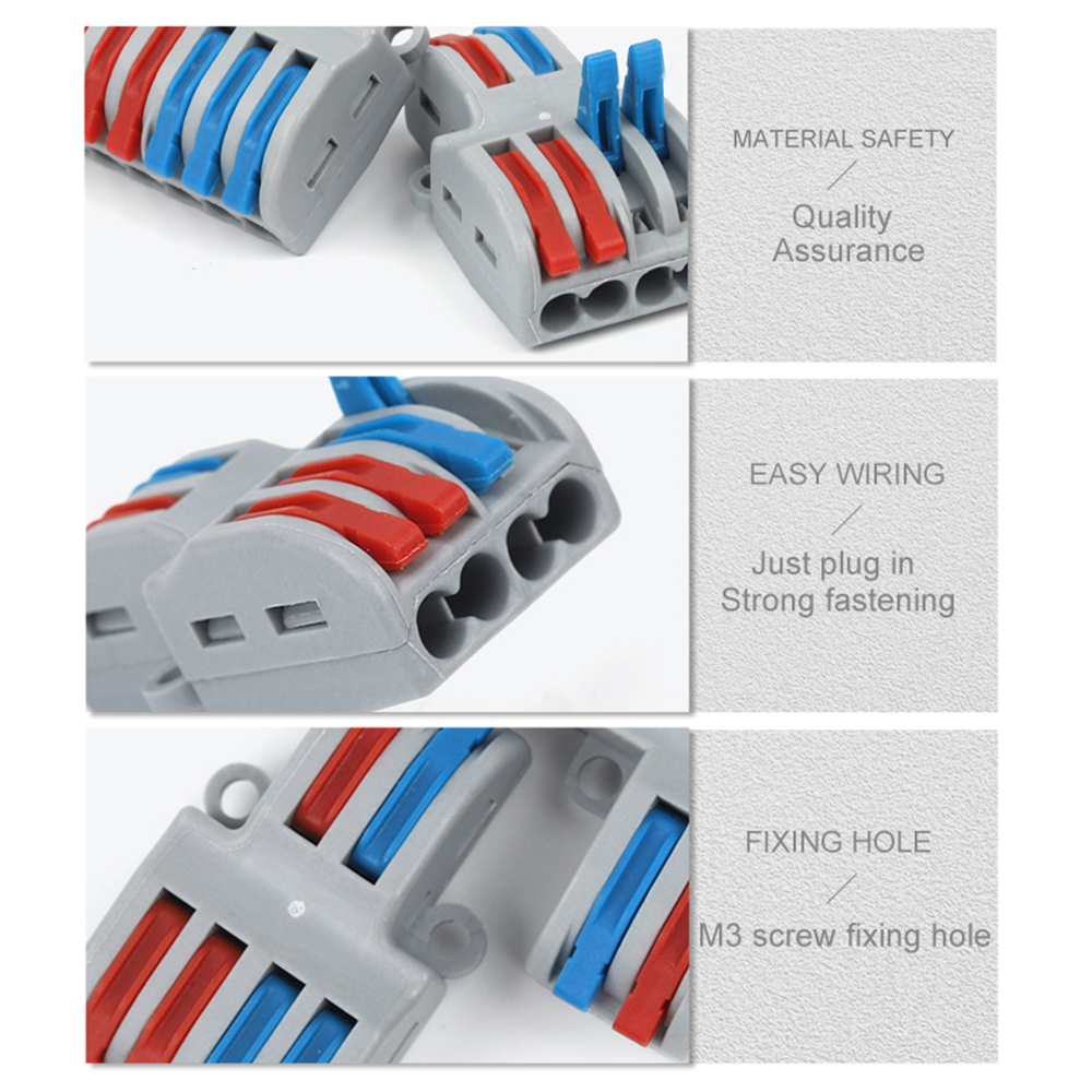 Quick Wire Connector Universal - مراجعة Push Fit Connector وسعره