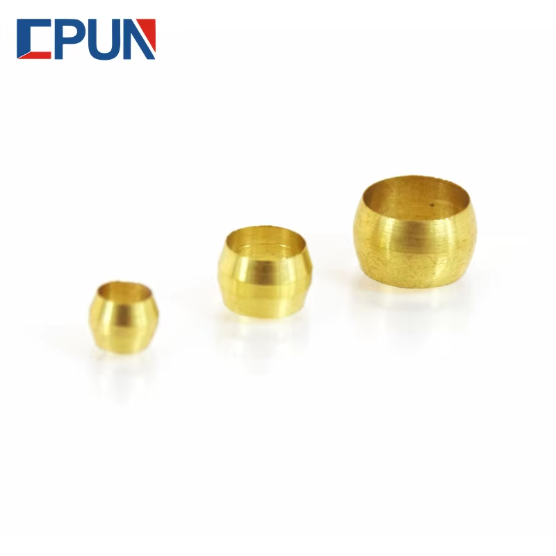 10pc Brass Double taper ferrul - مراجعة Compression Fitting Brass وسعره