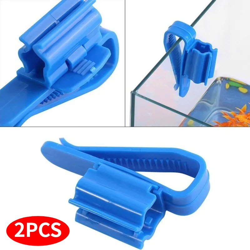 Aquarium Hose Clip 2PC, Adjust - مراجعة Plastic Pipe Clip وسعره