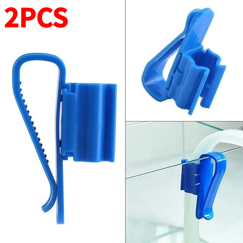 Aquarium Hose Clip 2PC, Adjust - مراجعة Plastic Pipe Clip وسعره
