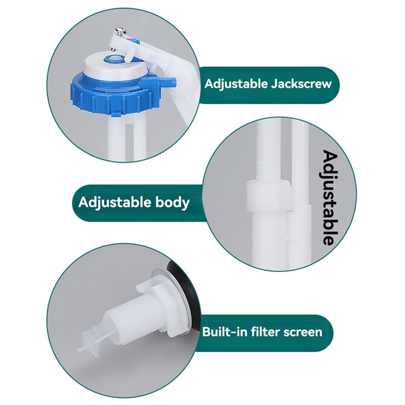 B52C Adjustable Old Type Toile - مراجعة Float Ball Valve وسعره