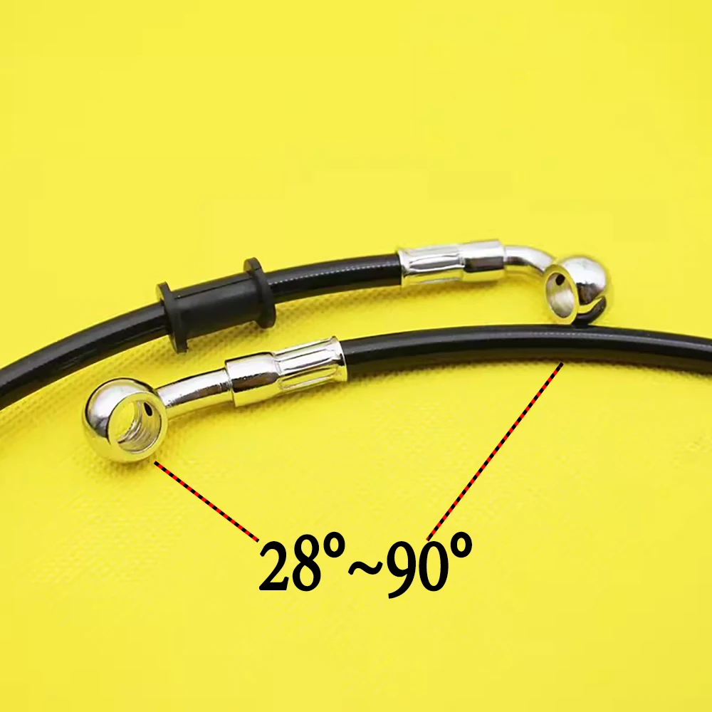 10cm~500cm Motorcycle Brake Cl - مراجعة Flexible Hose Braided وسعره