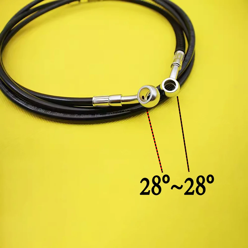 10cm~500cm Motorcycle Brake Cl - مراجعة Flexible Hose Braided وسعره