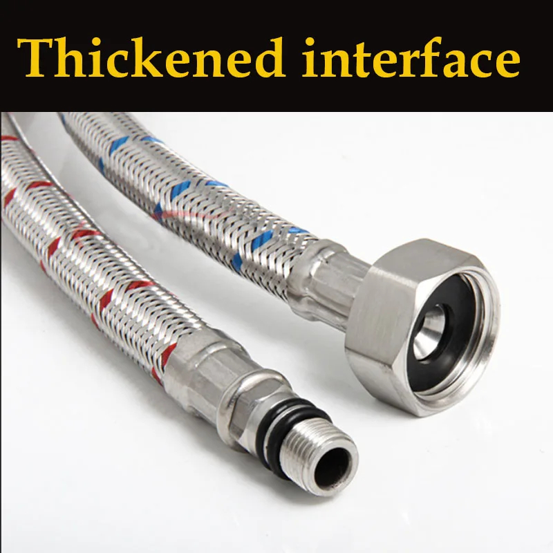 2 Pack 60cm Stainless Steel Ho - مراجعة Flexible Hose Braided وسعره