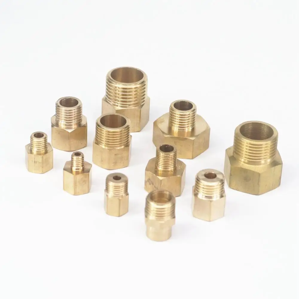 2pcs M14x1 M14x1.5 M16x1.5 Fem - مراجعة Compression Fitting Brass وسعره