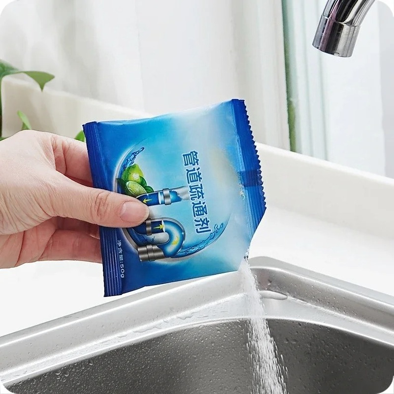 12bags Household drain cleaner - مراجعة Pipe Freeze Spray وسعره