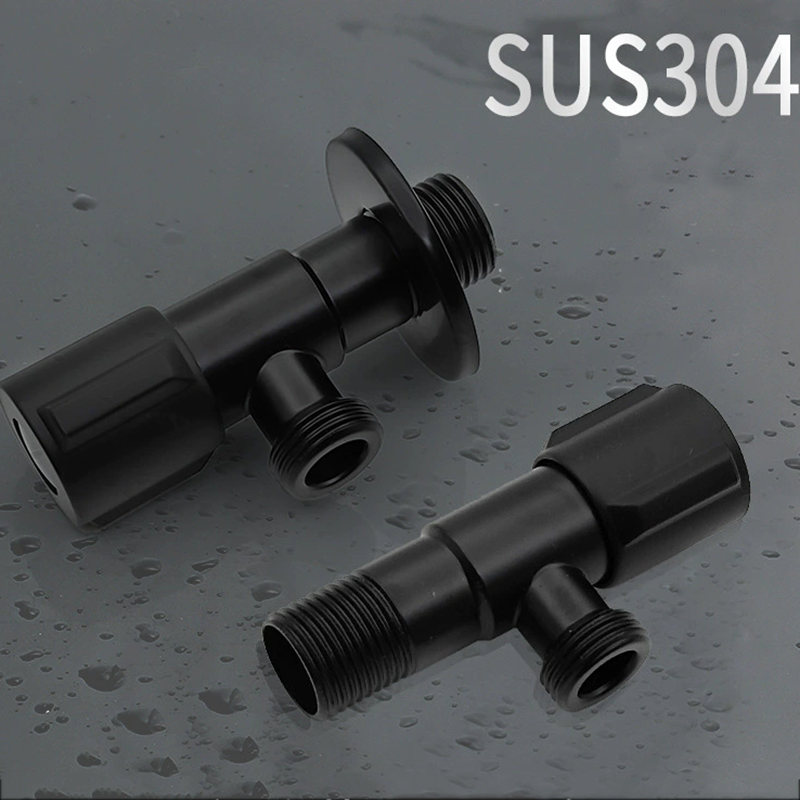 Black Stainless Steel Triangle - مراجعة Toilet Fill Valve وسعره