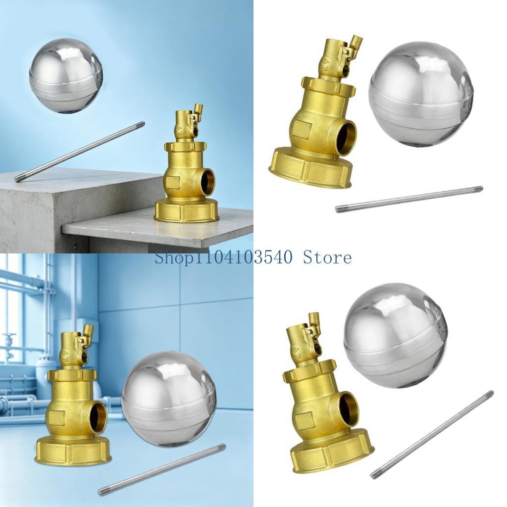 02DC Brass Float Ball Valves A - مراجعة Float Ball Valve وسعره