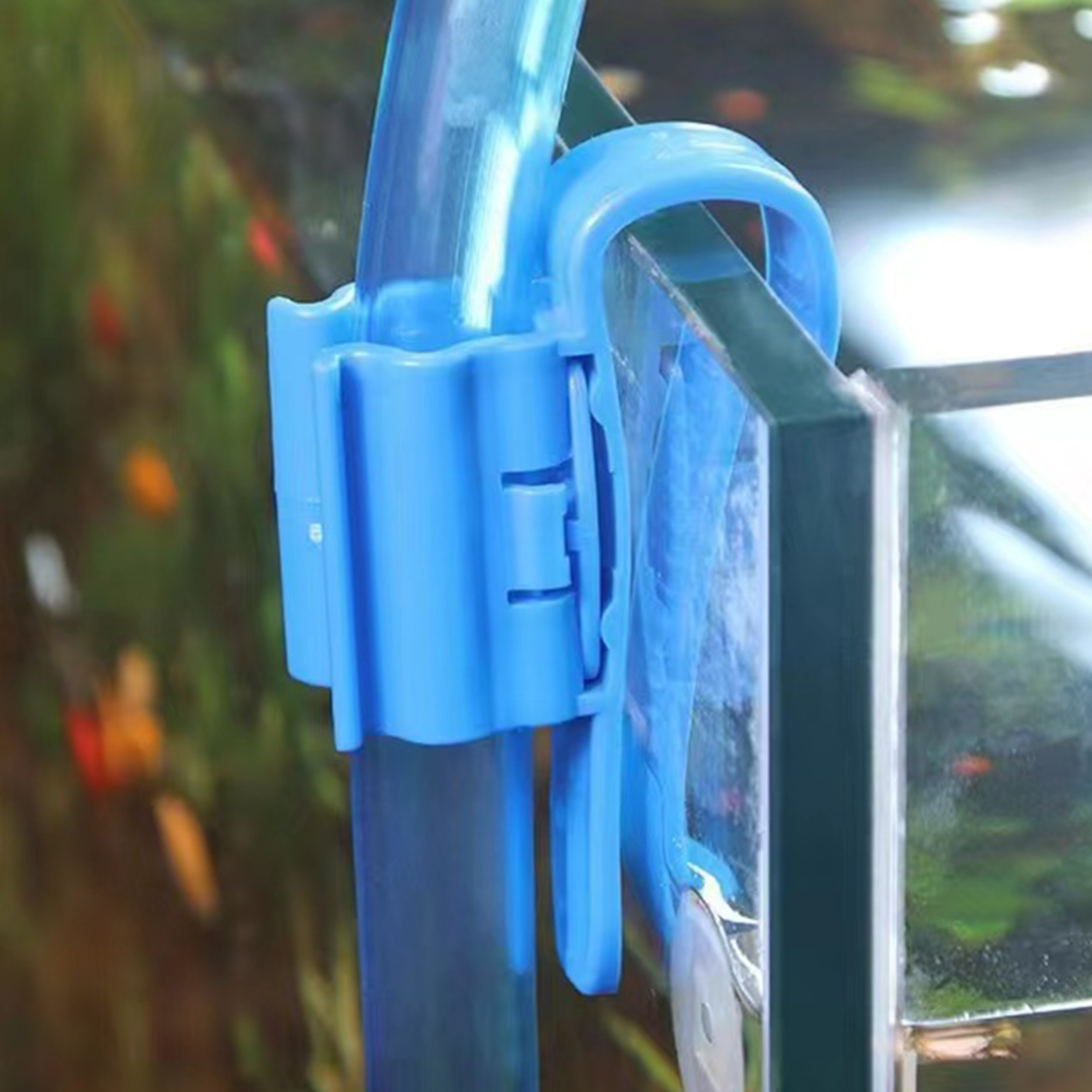 Aquarium Tube Holder Clip Fish - مراجعة Plastic Pipe Clip وسعره
