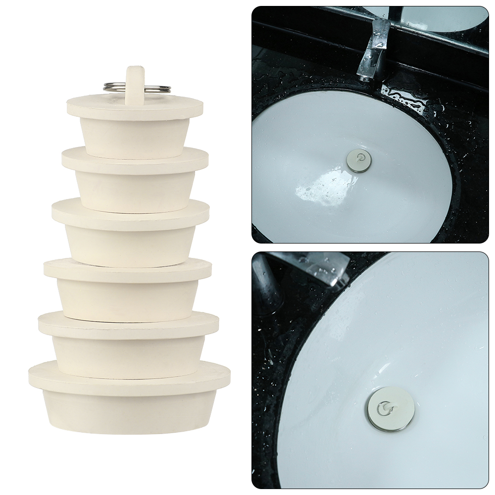 1PC Durable Rubber Kitchen Bat - مراجعة Drain Pipe Clip وسعره