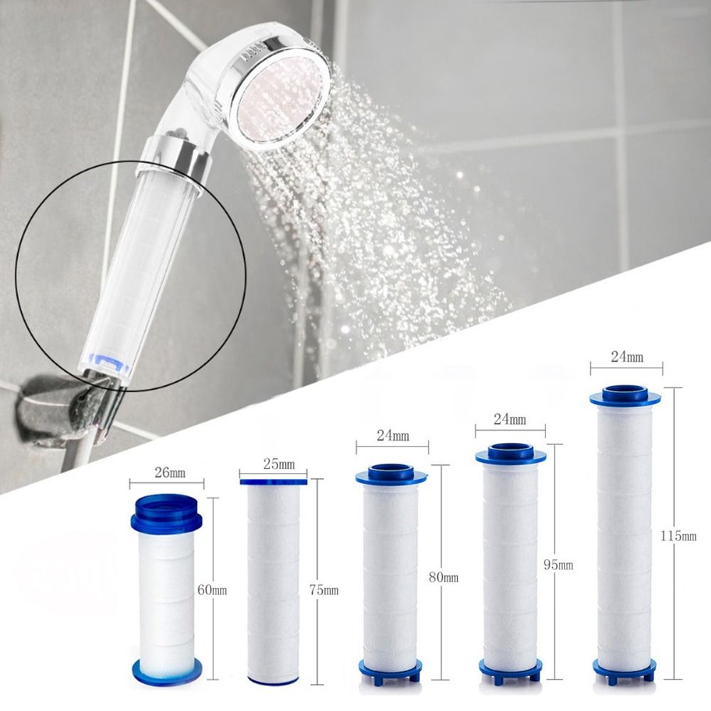 5Pcs PP Cotton Shower Head Rep - مراجعة Shower Valve Cartridge وسعره