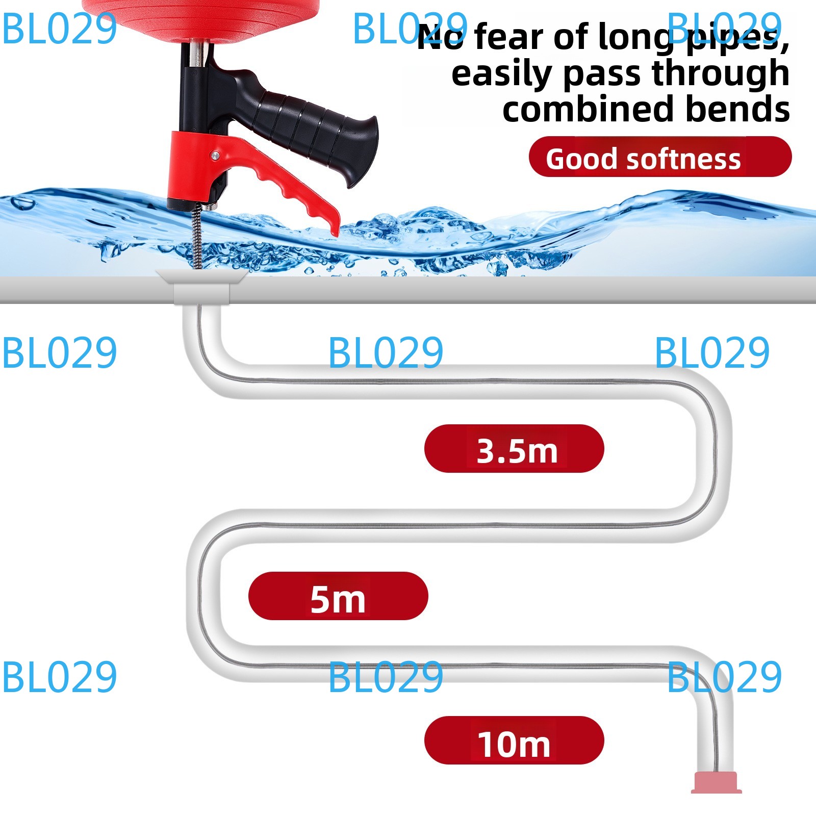 Professional Drain Snake Auger - مراجعة Drain Snake Flexible وسعره