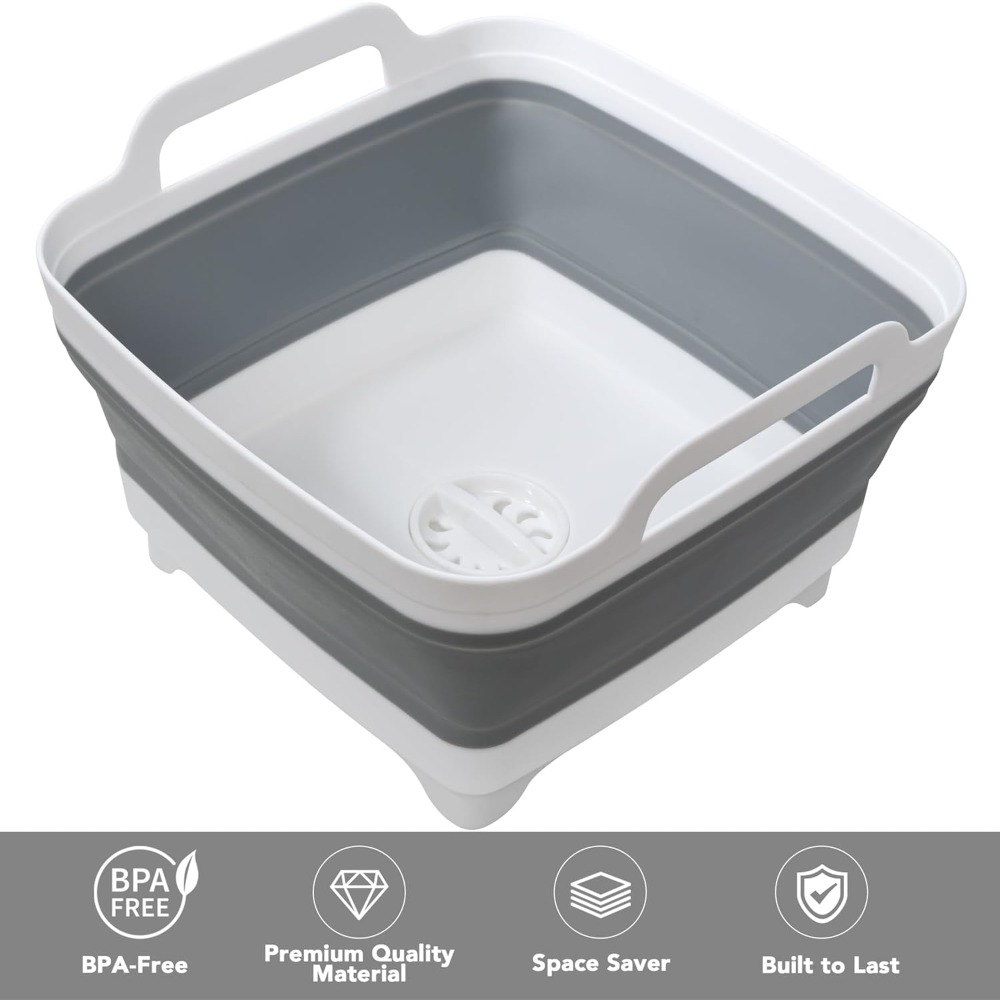 Dishpan for Washing Dishes, Dr - مراجعة Drain Pipe Clip وسعره