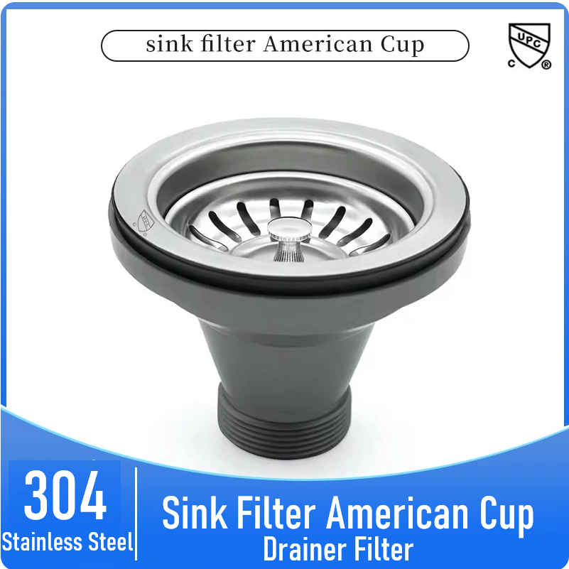 Sink Filter American Cup Kitch - مراجعة Overflow Pipe Clip وسعره