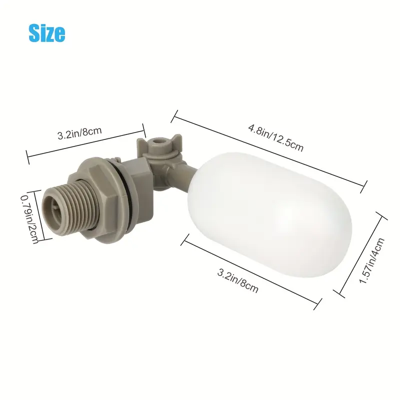 4Pcs Farm Cattle Plastic Water - مراجعة Float Ball Valve وسعره
