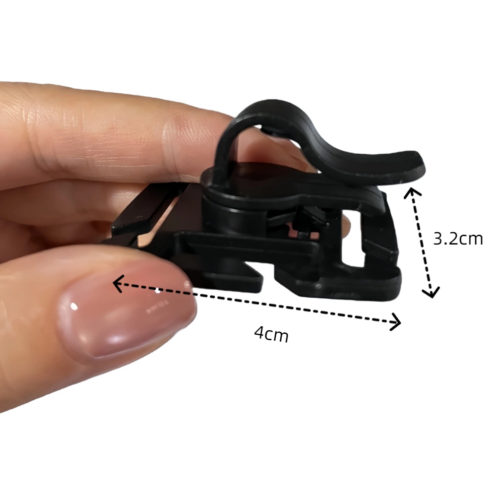 2/4PCS Drinking Tube Clip Rota - مراجعة Plastic Pipe Clip وسعره