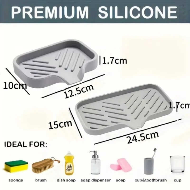 Self Draining Soap Bar Holder  - مراجعة Silicone Tap Washer وسعره