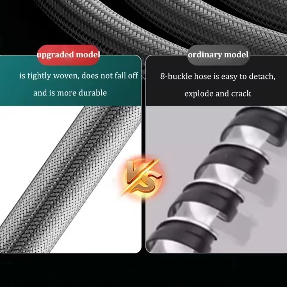 1.5/2M Nylon Rope Braided Show - مراجعة Flexible Hose Braided وسعره