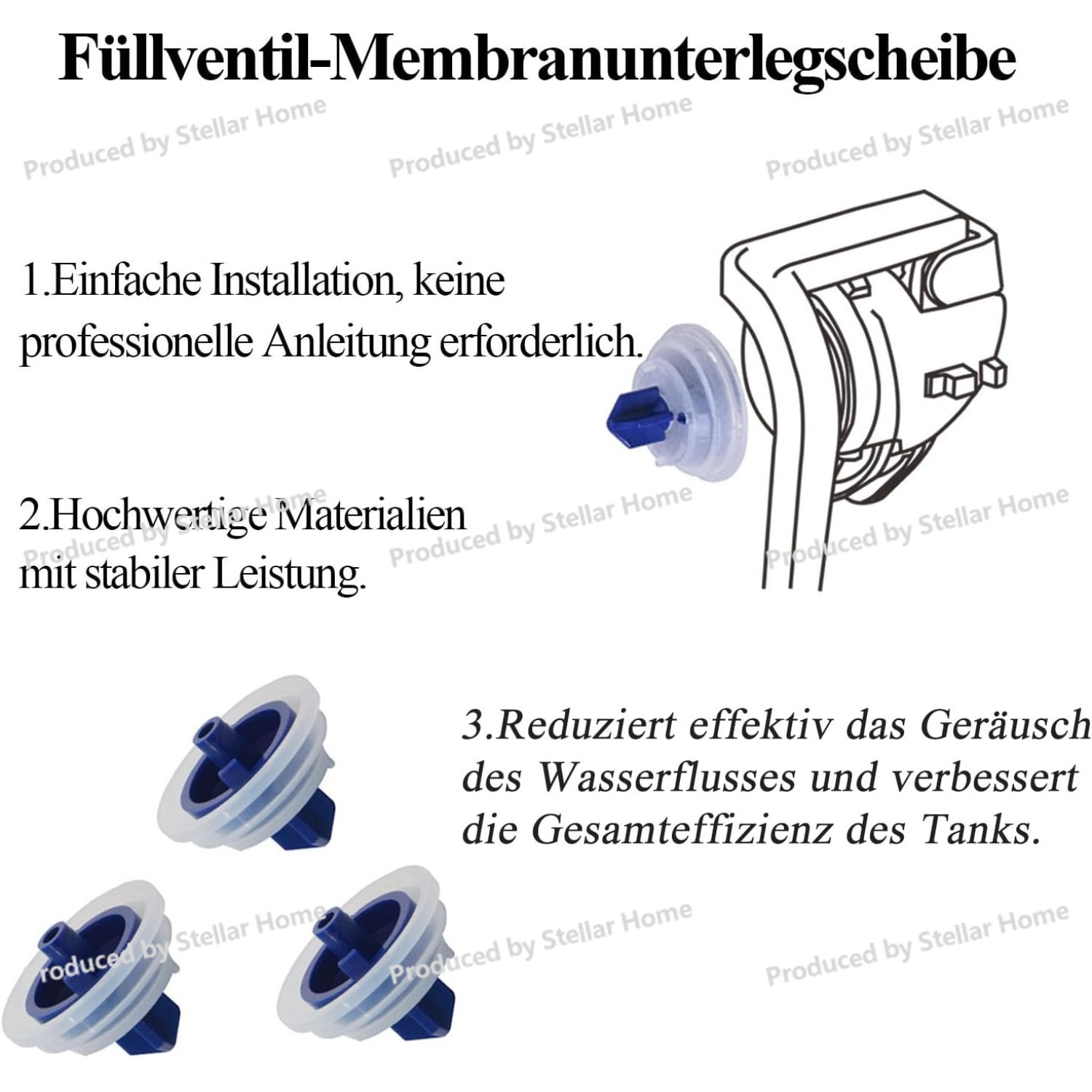 Toilet Fill Valve Diaphragm Re - مراجعة Toilet Fill Valve وسعره