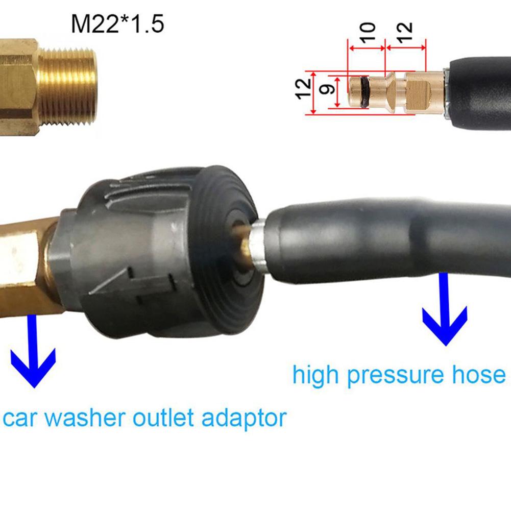 M22 Adapter Brass High Pressur - مراجعة Compression Fitting Brass وسعره