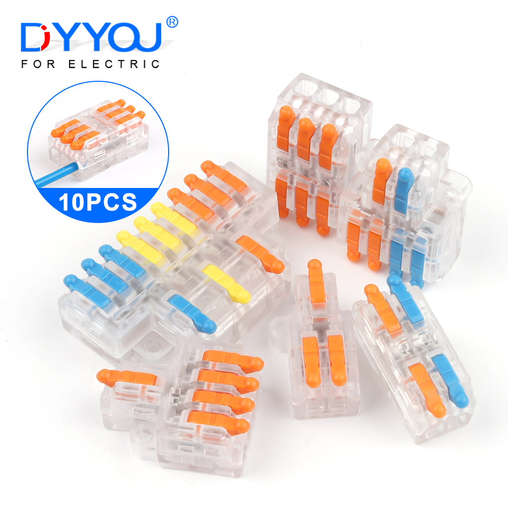 10PCS Quick Push-in Wire Conne - مراجعة Push Fit Connector وسعره