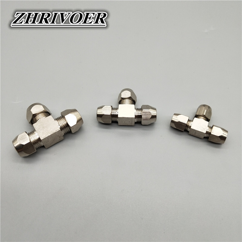 1Pcs Pneumatic Fittings Brass  - مراجعة Compression Fitting Brass وسعره