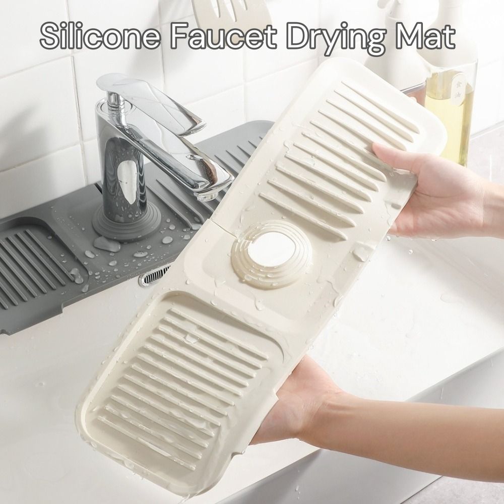 Portable Silicone Faucet Mat 3 - مراجعة Silicone Tap Washer وسعره