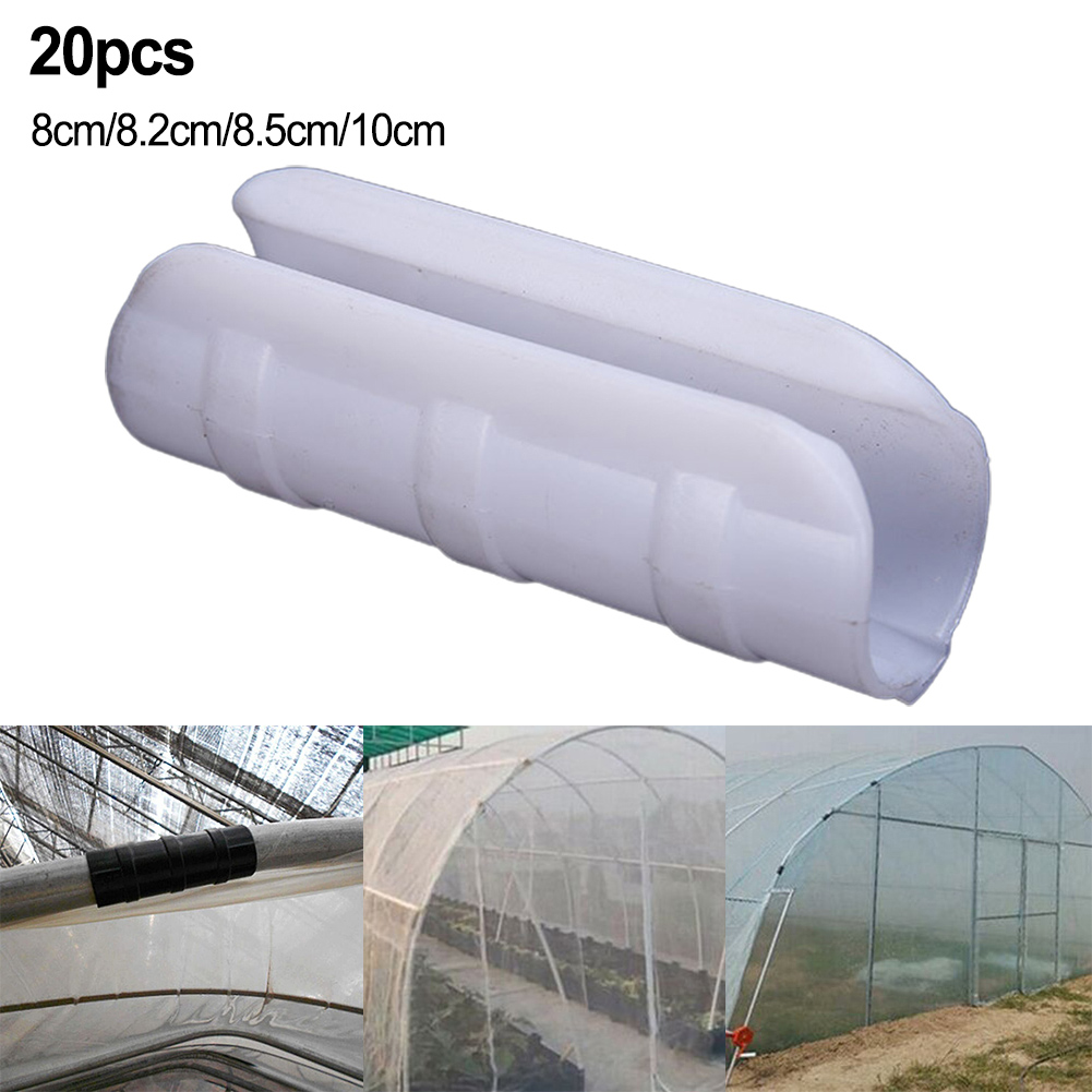 20Pc Greenhouse Frame Film Buc - مراجعة Plastic Pipe Clip وسعره